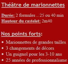 Spectacle de guignol en Eure-et-Loir